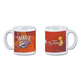 Oklahoma City Thunder 2012 Finals National Design 11oz Coffee Mug