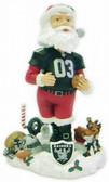 Oakland Raiders Santa Claus Bobblehead