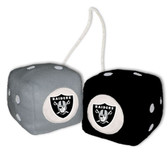 Oakland Raiders Fuzzy Dice