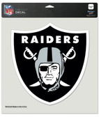 Oakland Raiders Die-Cut Decal - 8"x8" Color