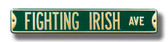 Notre Dame Fighting Irish Avenue Sign 70234-AUTHSS