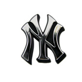 New York Yankees Silver Auto Emblem