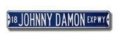 New York Yankees Johnny Damon Expressway Sign
