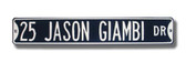New York Yankees Jason Giambi Drive Sign