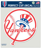 New York Yankees Die-Cut Decal - 8"x8" Color Prime