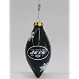 New York Jets Tear Drop Ornament