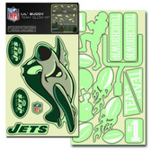 New York Jets Lil' Buddy Glow In The Dark Decal Kit