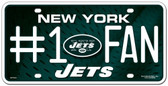 New York Jets License Plate - #1 Fan