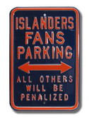 New York Islanders Penalized Parking Sign