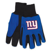 New York Giants Two Tone Gloves - Adult Size