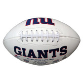 New York Giants Signature Series Team Full Size Football