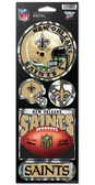 New Orleans Saints Prismatic Stickers