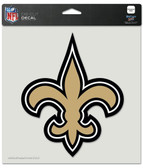 New Orleans Saints Die-Cut Decal - 8"x8" Color