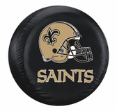 New Orleans Saints Black Tire Cover