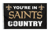 New Orleans Saints 3'x5' Country Design Flag