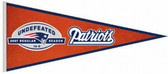 New England Patriots Perfect Season Commemorative Pennant