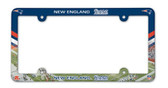New England Patriots License Plate Frame - Full Color