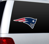 New England Patriots Die-Cut 12"x12" Window Film