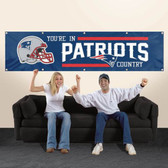 New England Patriots 8' Banner