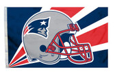 New England Patriots 3'x5' Helmet Design Flag