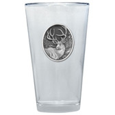 Mule Deer Oval Emblem Pint Glass
