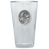 Moose Oval Emblem Pint Glass