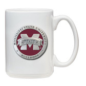 Mississippi State Bulldogs White Coffee Mug Set