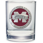 Mississippi State Bulldogs Double Old Fashioned Glass Set