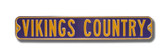 Minnesota Vikings Vikings Country Street Sign