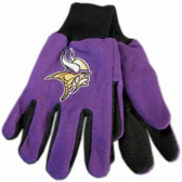 Minnesota Vikings Two Tone Gloves - Adult Size