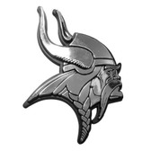 Minnesota Vikings Silver Auto Emblem