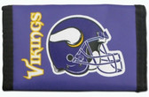 Minnesota Vikings Nylon Trifold Wallet