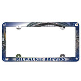 Milwaukee Brewers License Plate Frame - Full Color