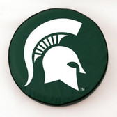 Michigan State Spartans Green Tire Cover, Large