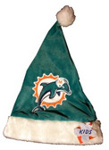 Miami Dolphins Youth Santa Hat, Ages 6+