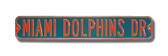 Miami Dolphins Avenue Sign