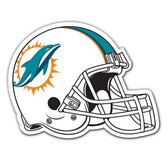 Miami Dolphins 12" Helmet Car Magnet - 2013