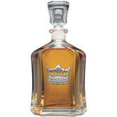 Mardi Gras Crown Capitol Decanter