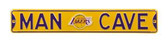 Los Angeles Lakers Man Cave Street Sign