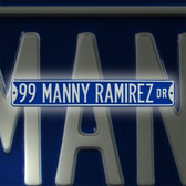 Los Angeles Dodgers Manny Ramirez Drive Sign
