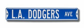 Los Angeles Dodgers Avenue Sign
