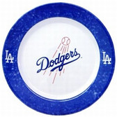 Los Angeles Dodgers 4 Piece Dinner Plate Set