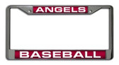 Los Angeles Angels of Anaheim Laser Cut Chrome License Plate Frame