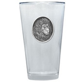 Lion Oval Emblem Pint Glass PNT213
