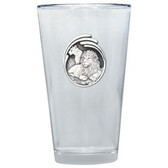 Lion Oval Emblem Pint Glass