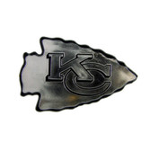 Kansas City Chiefs Silver Auto Emblem