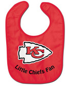 Kansas City Chiefs Baby Bib - All Pro Little Fan