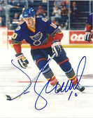 Jim Campbell St. Louis Blues Signed 8x10 Photo