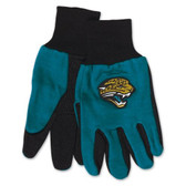 Jacksonville Jaguars Two Tone Gloves - Adult Size