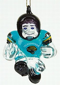 Jacksonville Jaguars 3" Crystal Halfback Ornament
